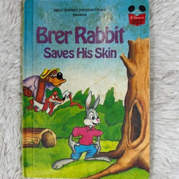 Vintage Set of 3 Disney Brer Rabbit Children's Books - Picture 10 of 13